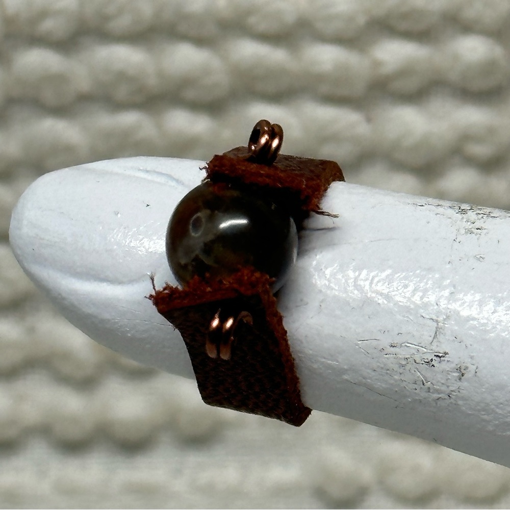 Handmade Leather Ring
